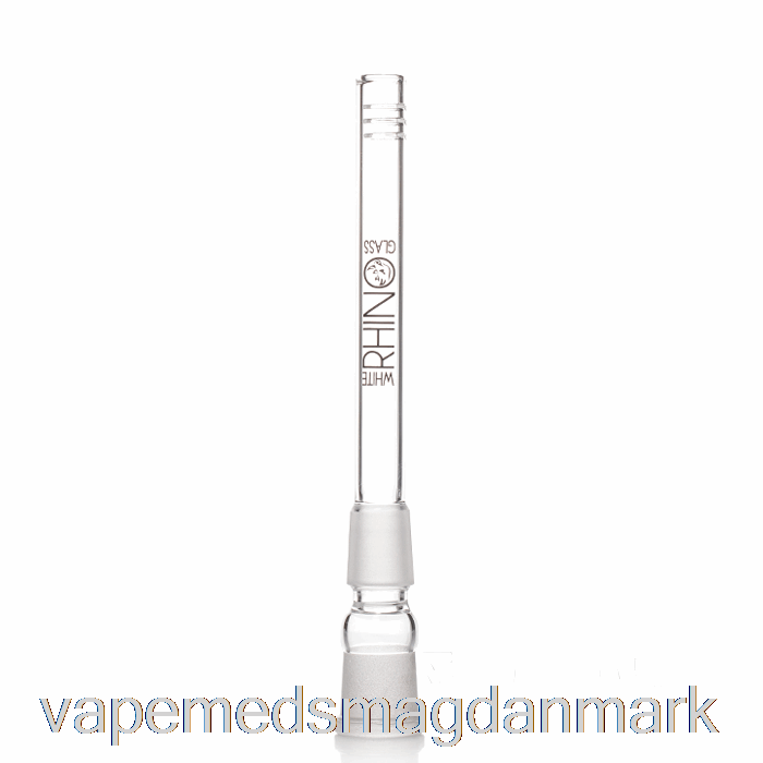 Engangs Vape Danmark Hvidt Næsehorn 19/19 Glas Downstem 5.5inch